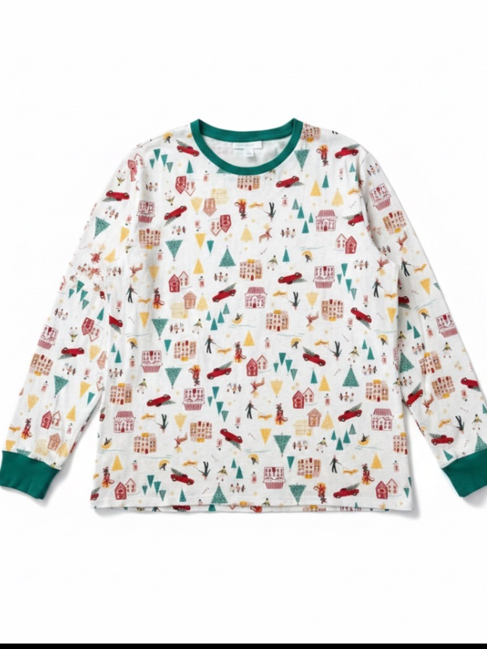 Lauren Conrad Red Truck Mens Medium Christmas Long Sleeve Tee